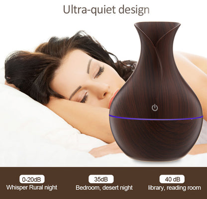 Vase-Shaped Humidifier – Aroma Diffuser & Air Moisturizer
