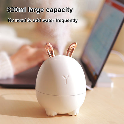 USB Cartoon Deer & Rabbit Humidifier – Cute Mini Humidifier