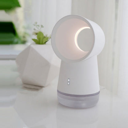 Desktop Leafless Fan Humidifier – Quiet & Portable