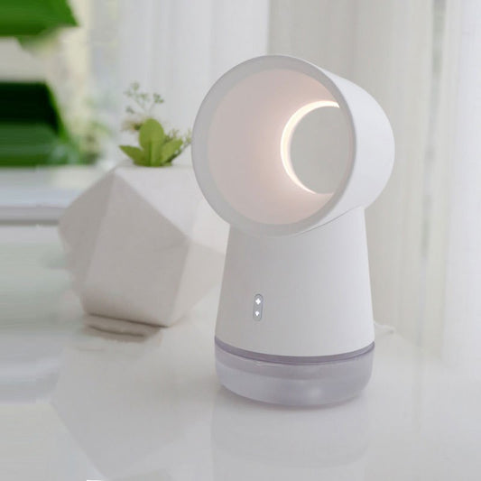 Desktop Leafless Fan Humidifier – Quiet & Portable