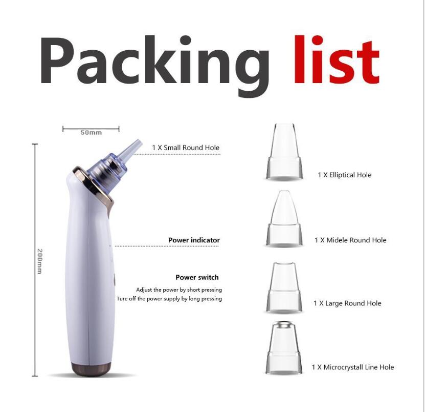 Electric Blackhead Suction & Facial Cleaning Device