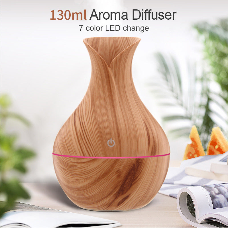 Vase-Shaped Humidifier – Aroma Diffuser & Air Moisturizer