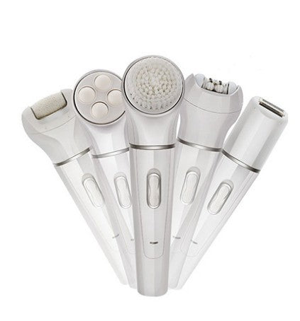 5-in-1 Electric Face & Body Massager – Skin Care Scrubber