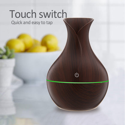 Vase-Shaped Humidifier – Aroma Diffuser & Air Moisturizer