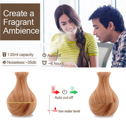Vase-Shaped Humidifier – Aroma Diffuser & Air Moisturizer